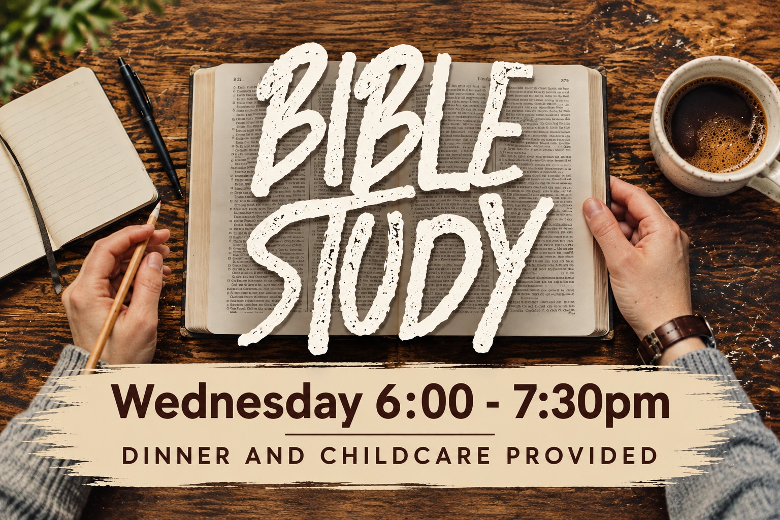 Rustic Bible Study Gathering